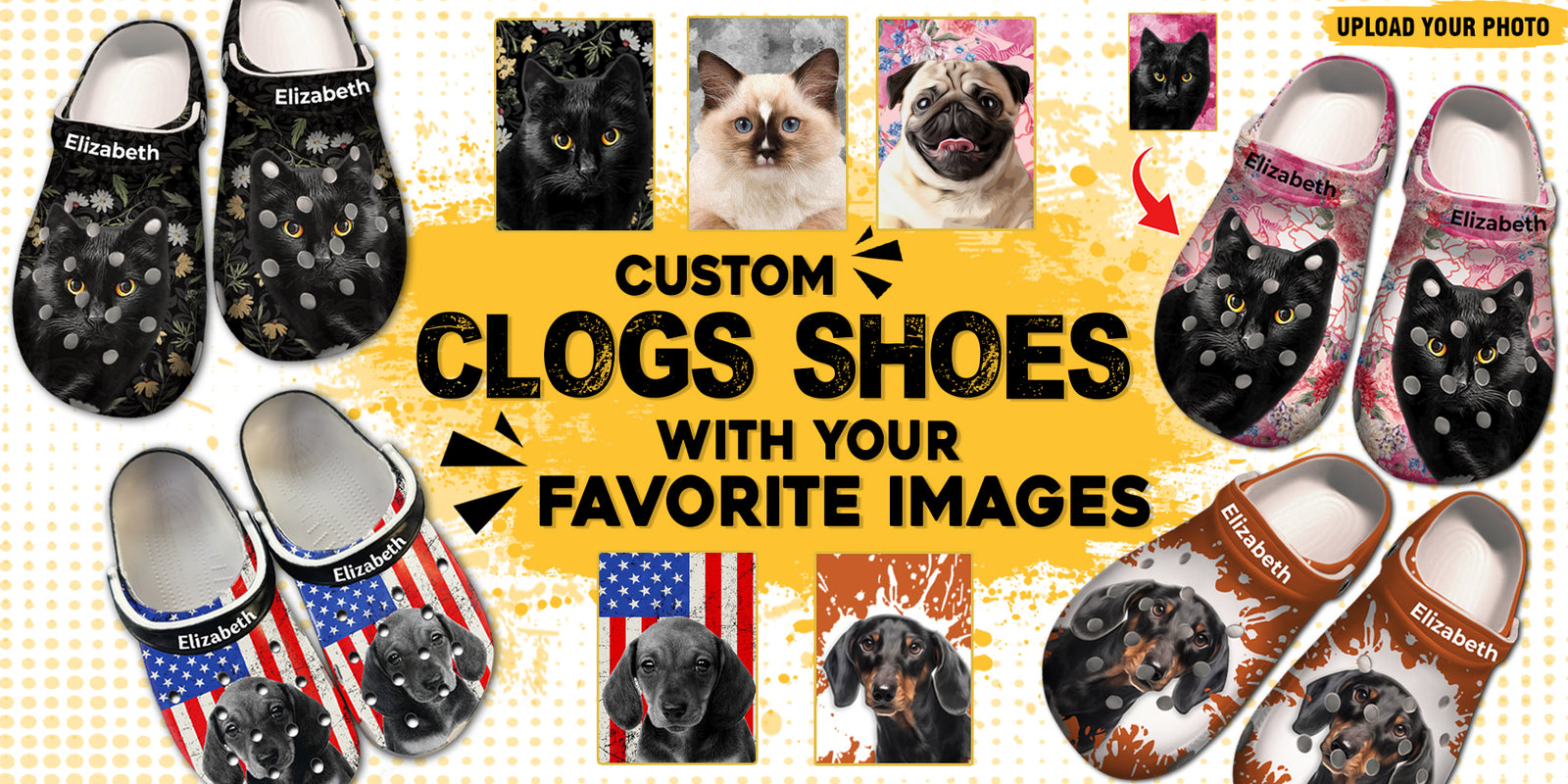 Custom Clog Shoes - JetPrint