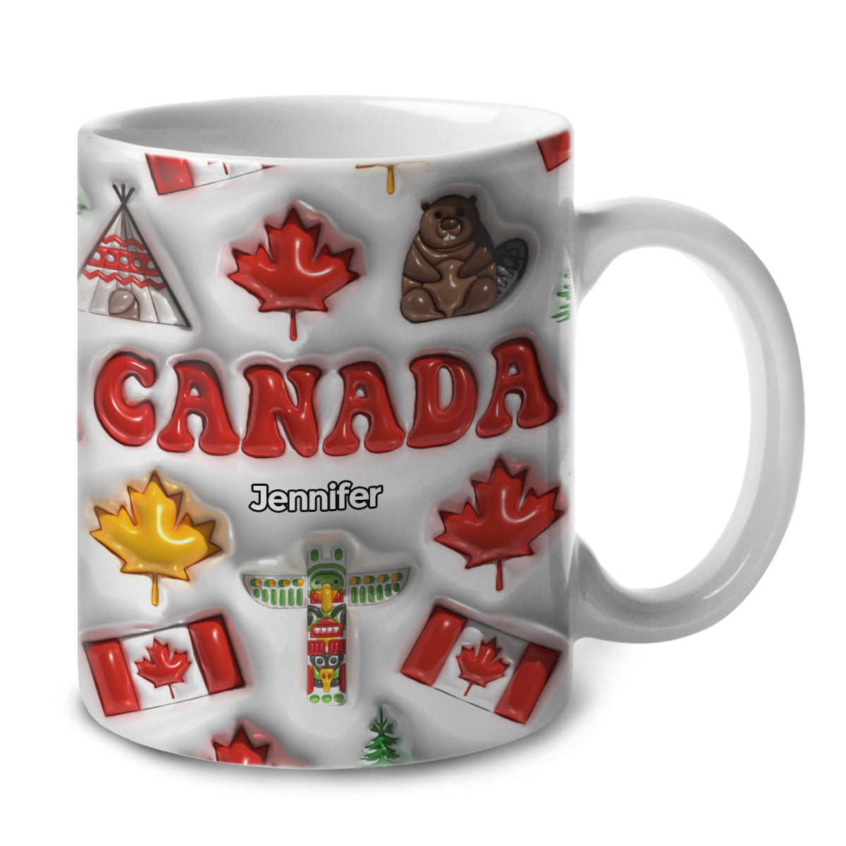 Canada Coffee Mug Cup With Custom Your Name