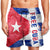 Custom Cuba Men's Beach Short With Your Name