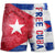 Custom Cuba Men's Beach Short With Your Name