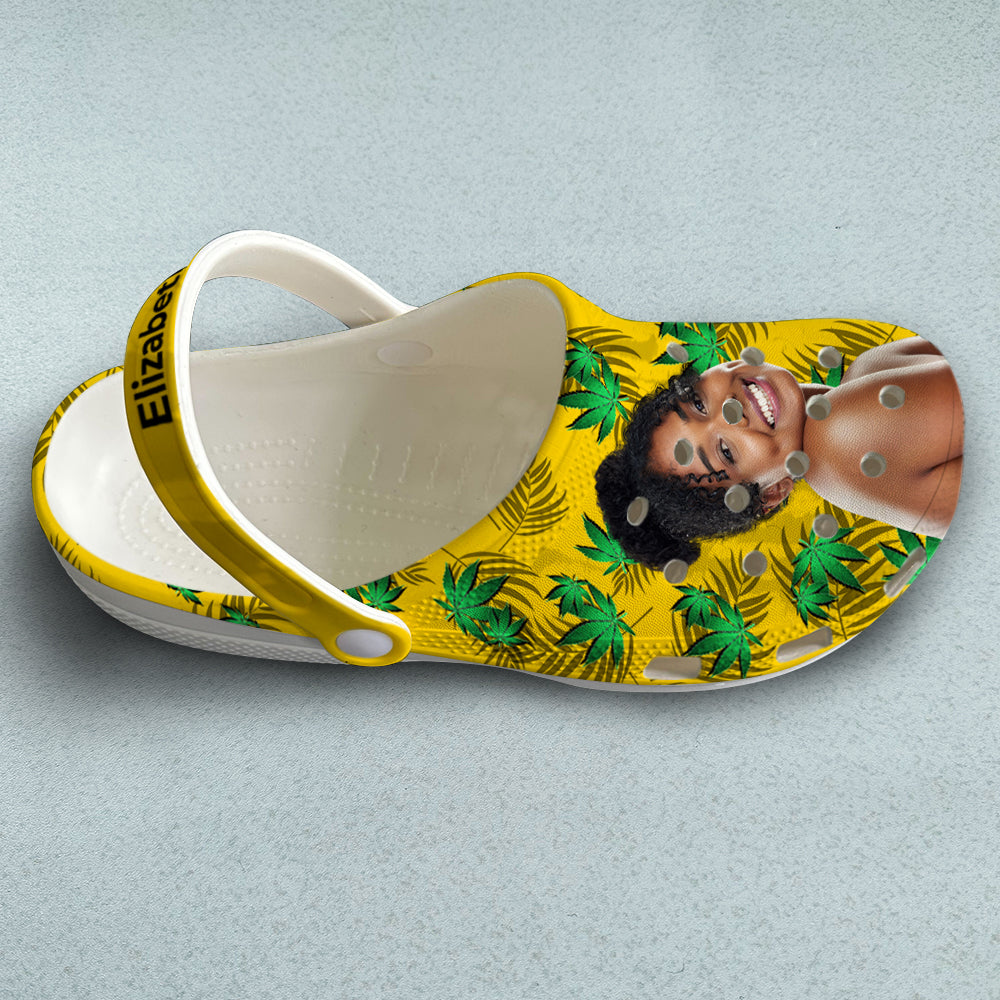 Custom Jamaica Clogs Shoes With Symbols TH0704