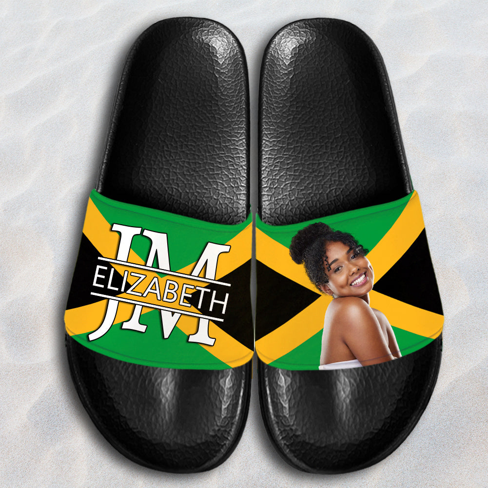 Custom Jamaica Slide Sandals For Jamaican