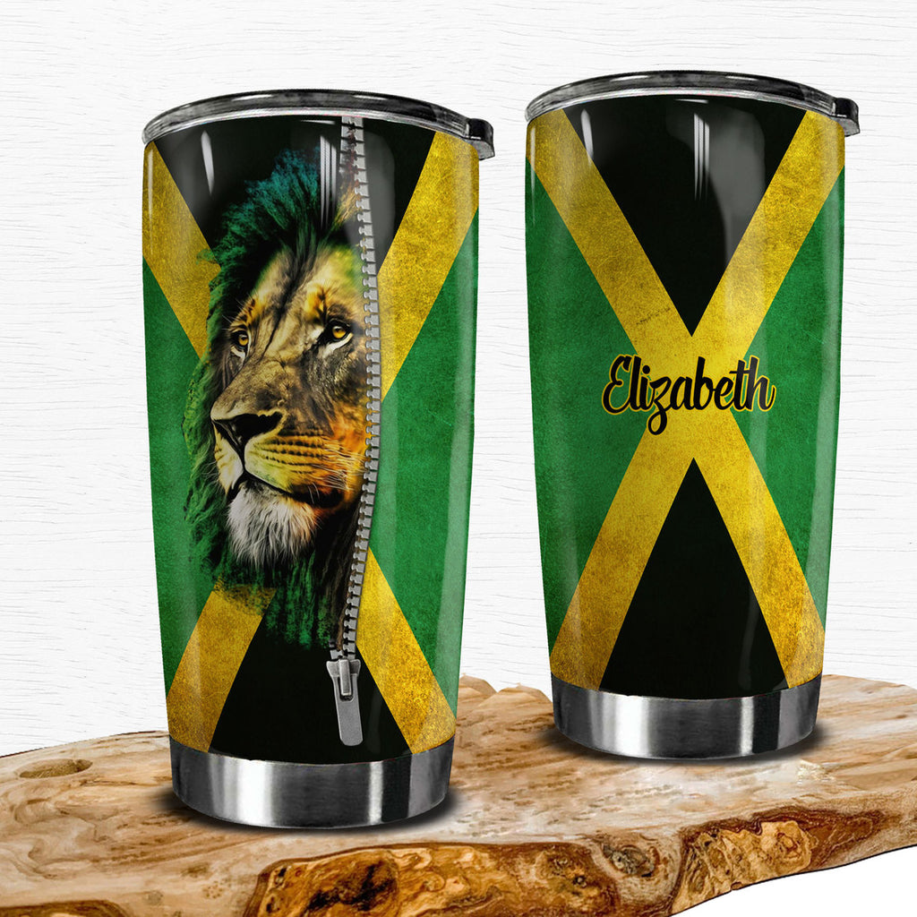 Jamaican Girls Are Sunshine Personalized Tumbler - Teezalo