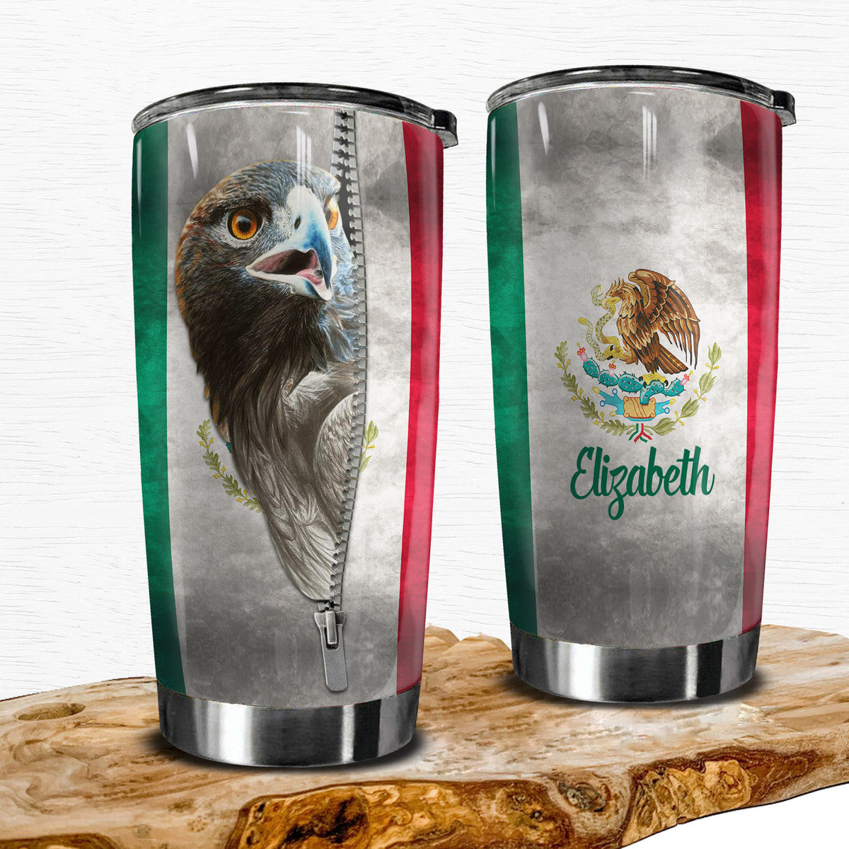 Custom Mexico Tumbler For Mexican