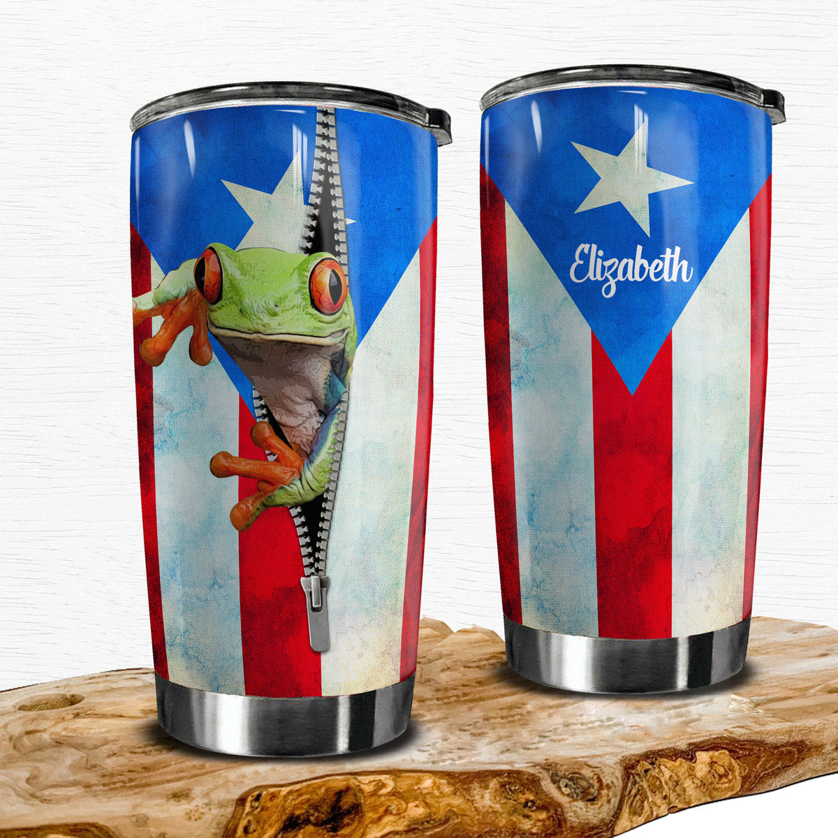 Custom Puerto Rico Tumbler For Puerto Rican