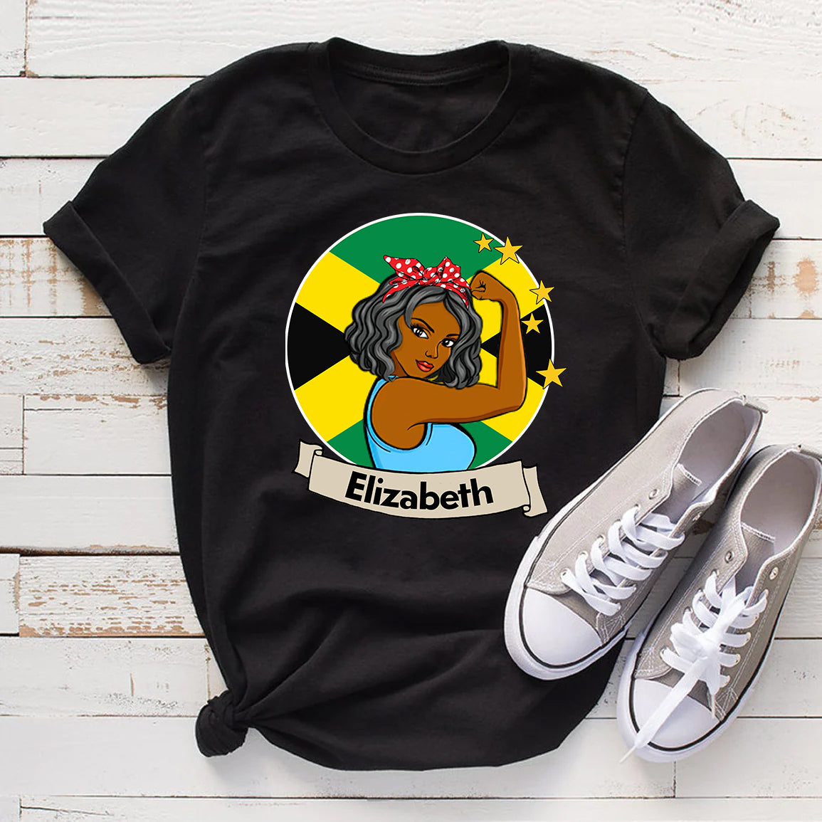 Custom Jamaica T-shirt With Your Photo