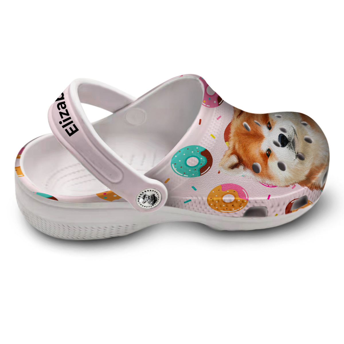 Shoes with dog breeds hotsell on them