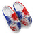 Custom Dominican Flag Symbols Colorful Slippers