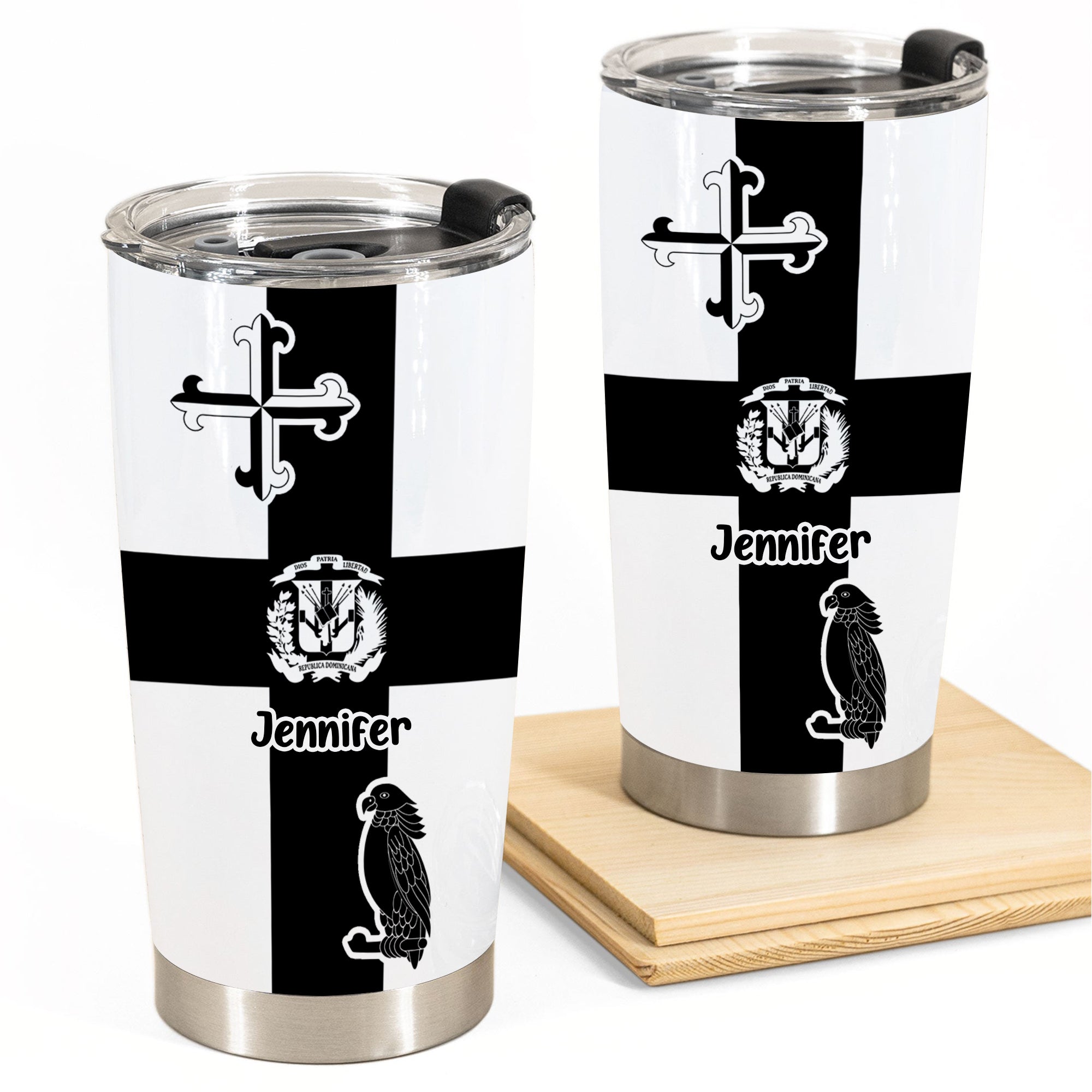 Pride Dominican Tumbler With Symbols