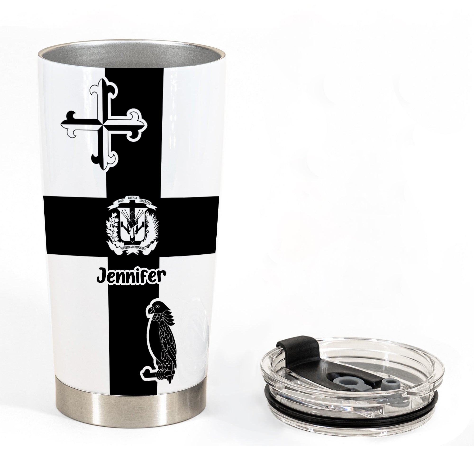 Pride Dominican Tumbler With Symbols