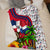 Dominican Personalized Blanket With Dominican Flag Symbols