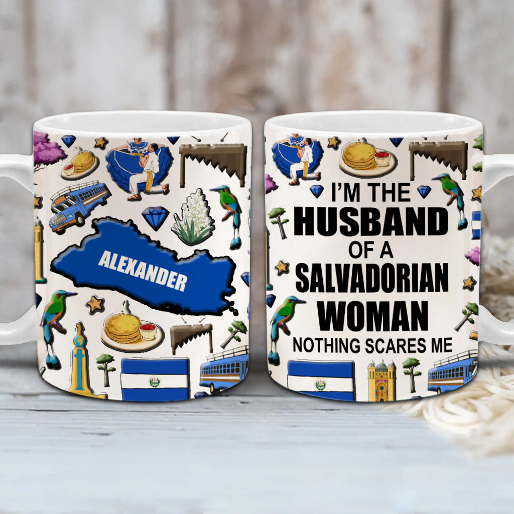 Custom I&#39;m The Husband Of A Salvadorian Woman With Names