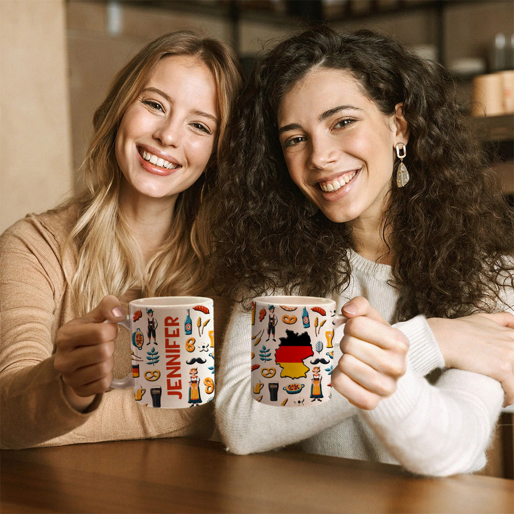 Custom Germany German Mug With Your Name