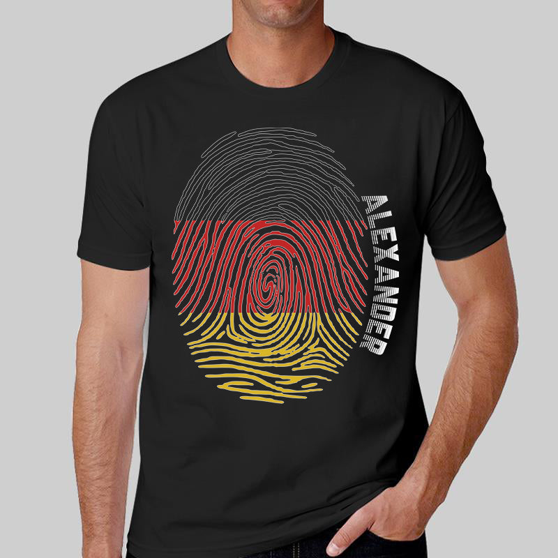 Personalized Germany T-shirt With Pride