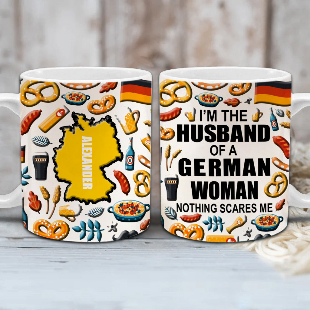 Custom I&#39;m The Husband Of A German Woman With Names