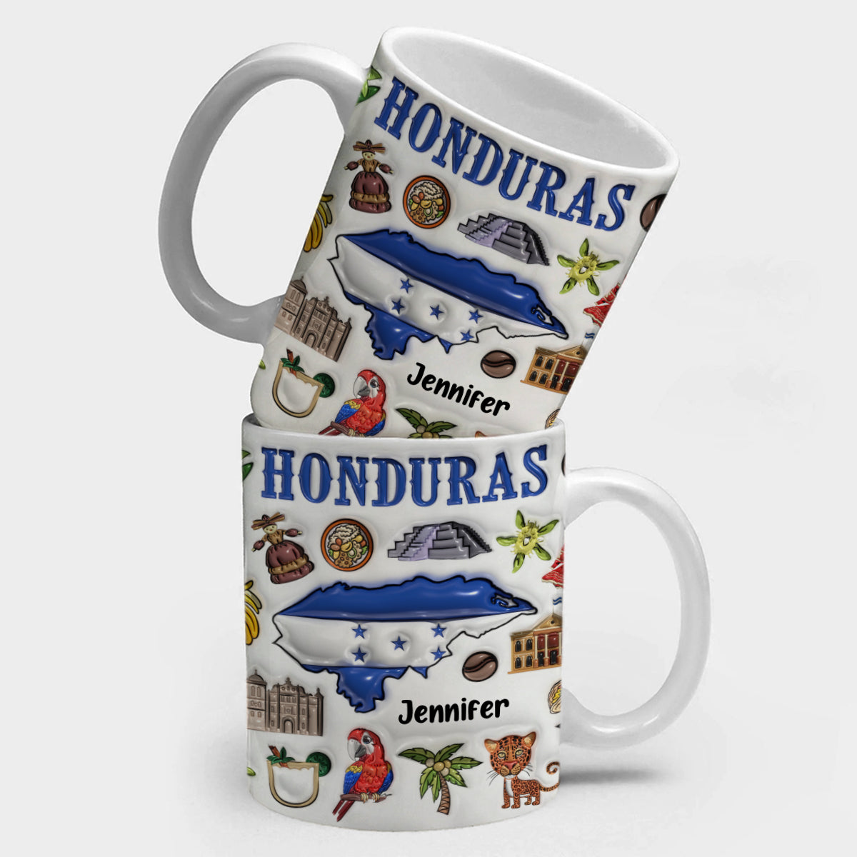 Custom Honduras Coffee Mug Cup With Your Name