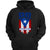 Custom Puerto Rico Flag Hoodie Flag Distressed With Symbols