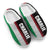 Italy Customized Slippers With A Half Italy Flag