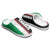 Italy Customized Slippers With A Half Italy Flag