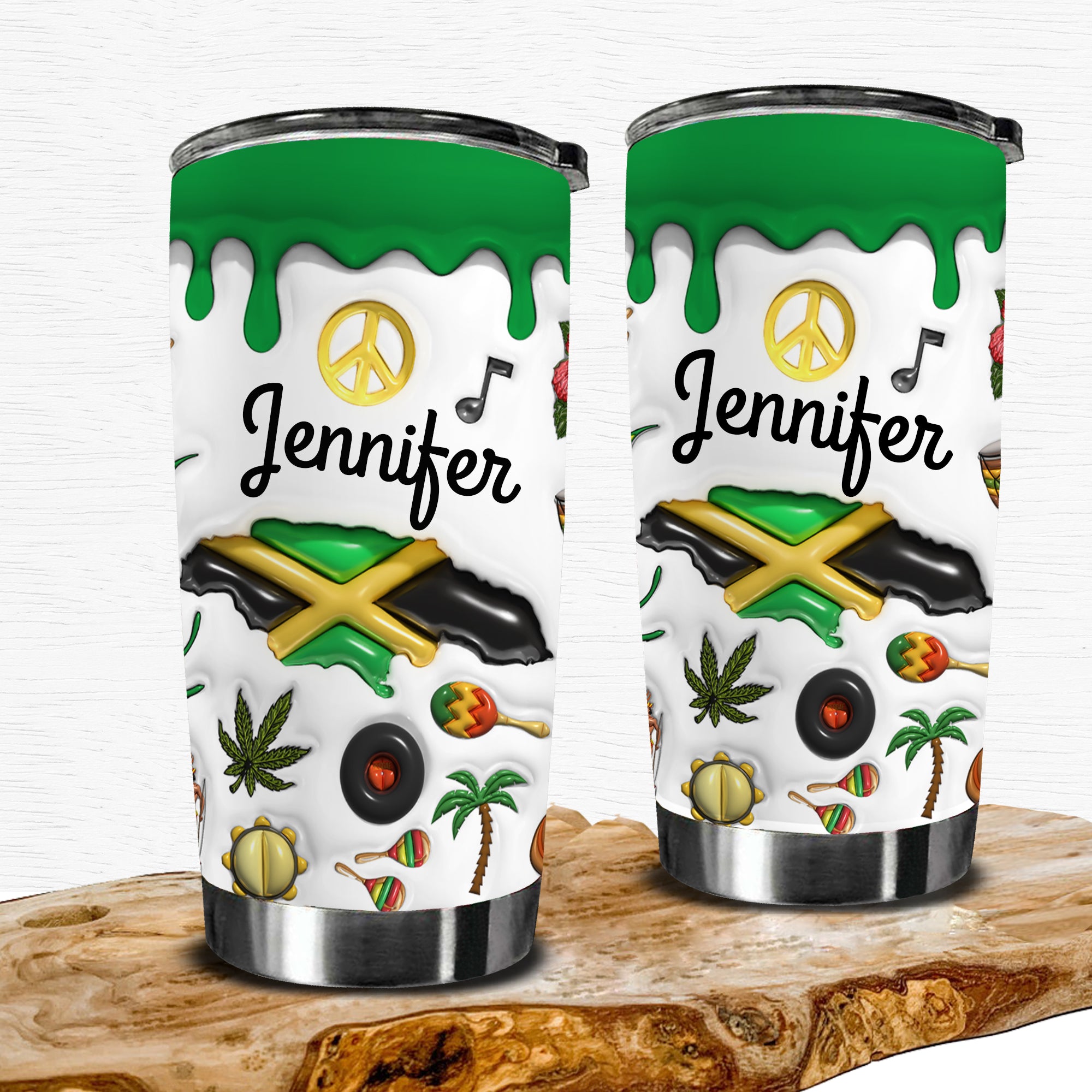 Custom Jamaica Tumbler For Jamaican Gifts