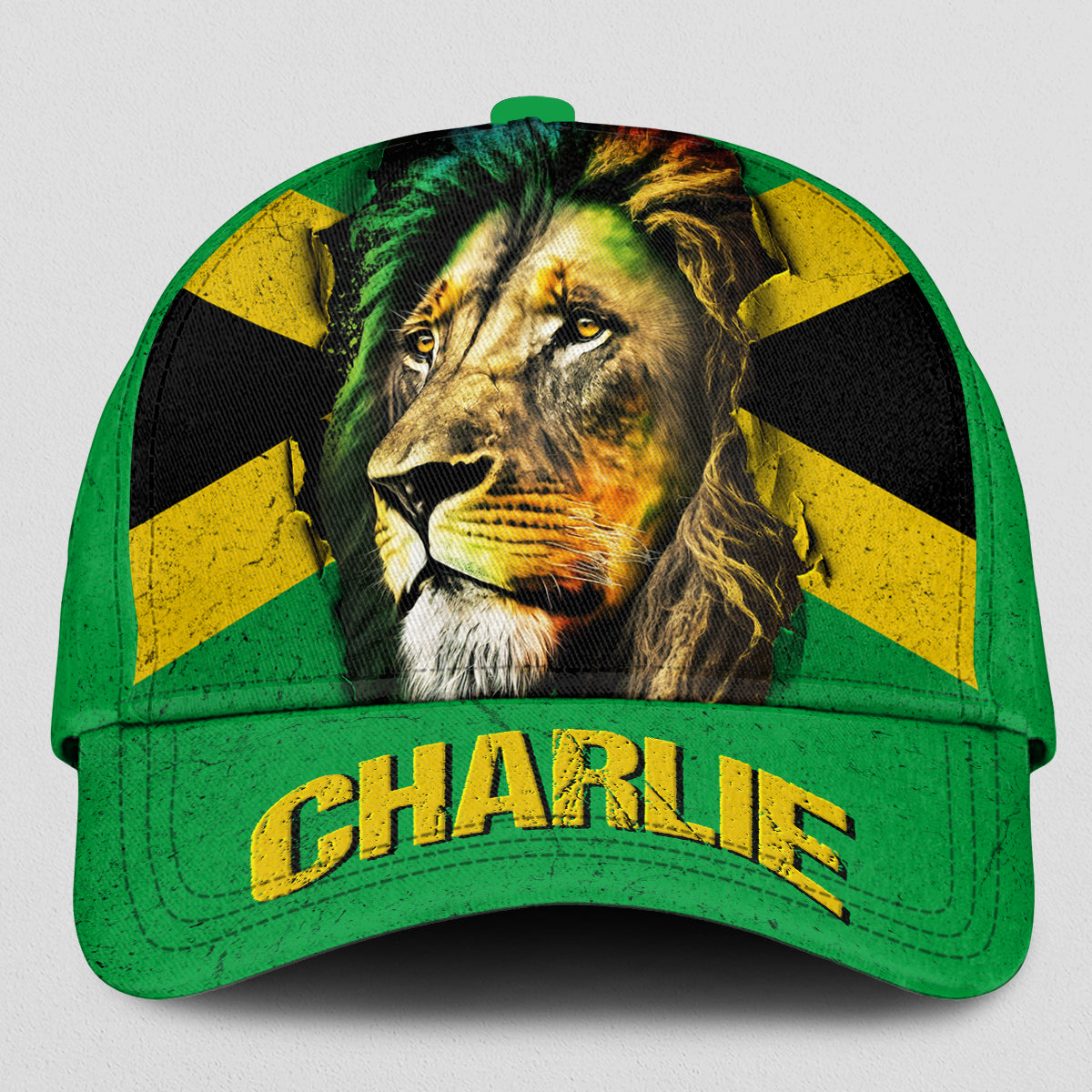 Custom Jamaica Lion Classic Cap For Jamaican