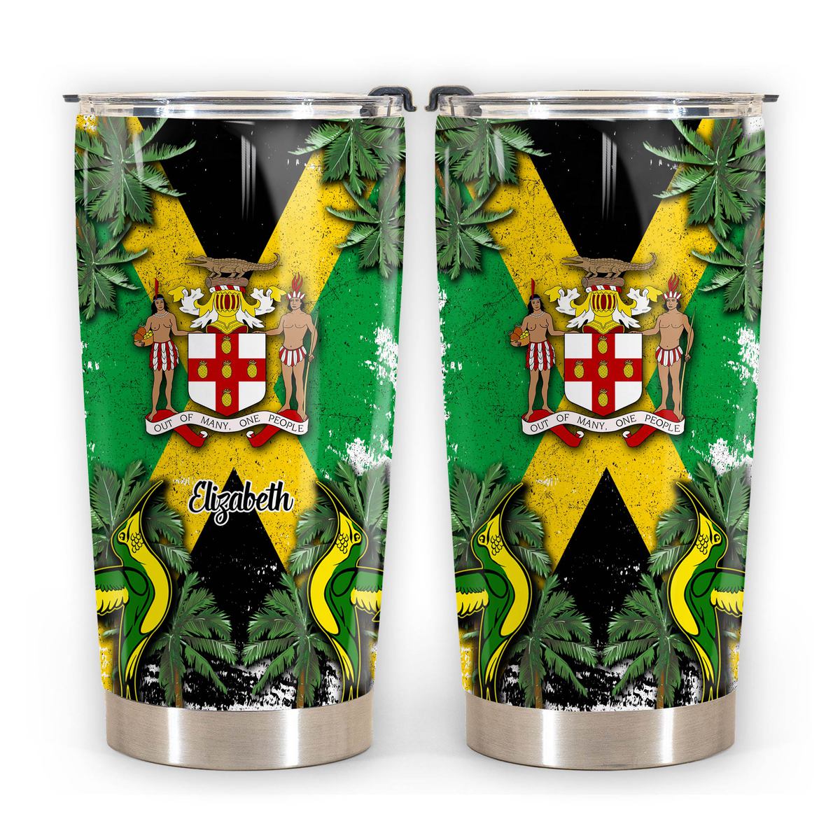 Jamaican Girls Are Sunshine Personalized Tumbler - Teezalo