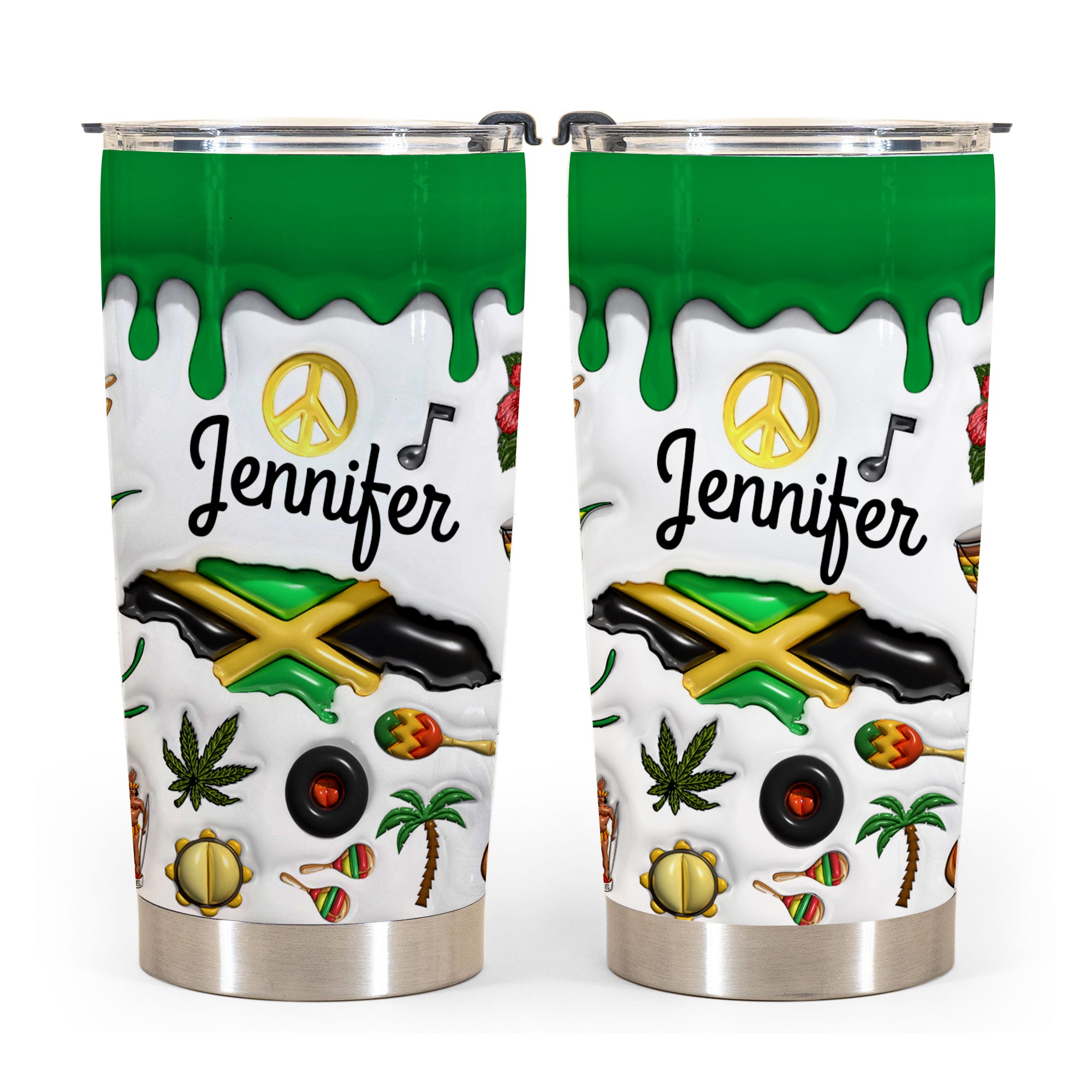 Custom Jamaica Tumbler For Jamaican Gifts