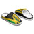 Jamaica Customized Slippers With A Half Jamaica Flag