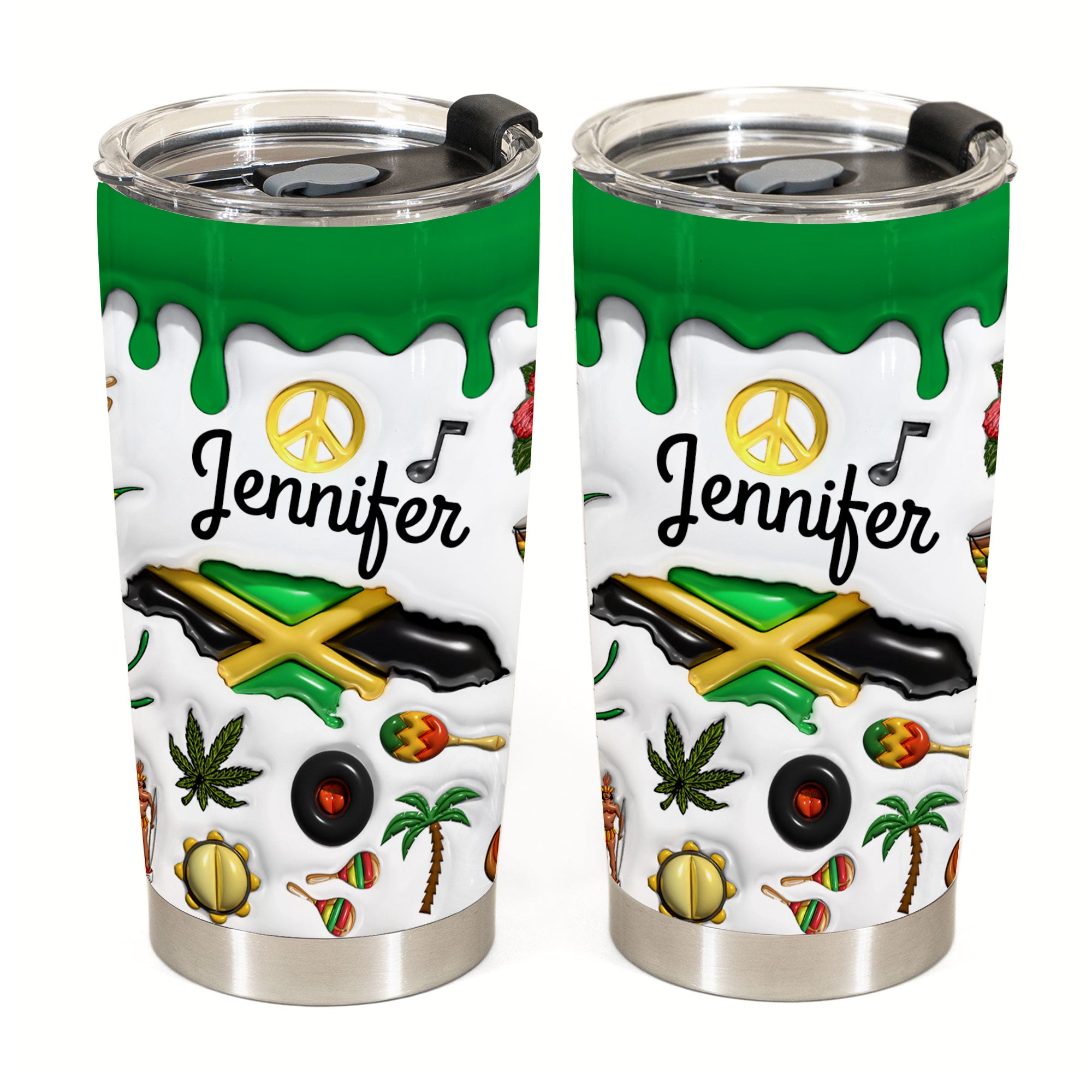 Custom Jamaica Tumbler For Jamaican Gifts