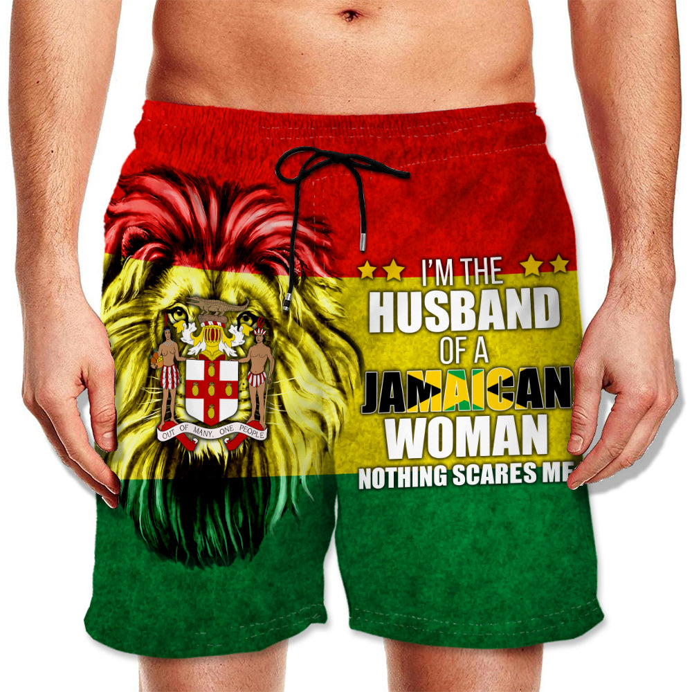 Jamaica Mens Beach Shorts For My Husband