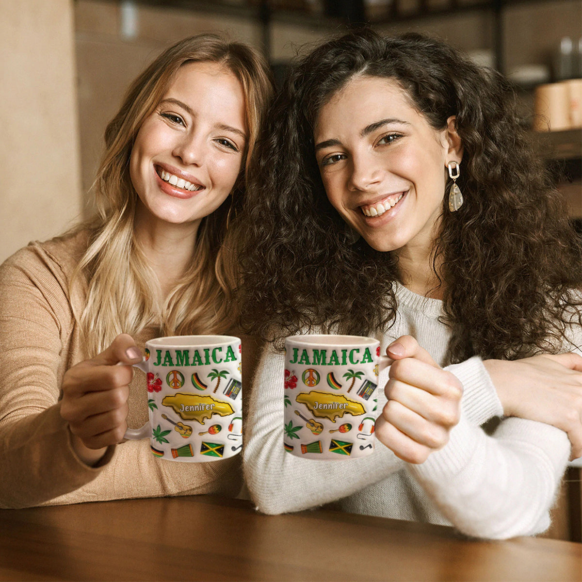 Custom Jamaica Coffee Mug Cup With Your Name