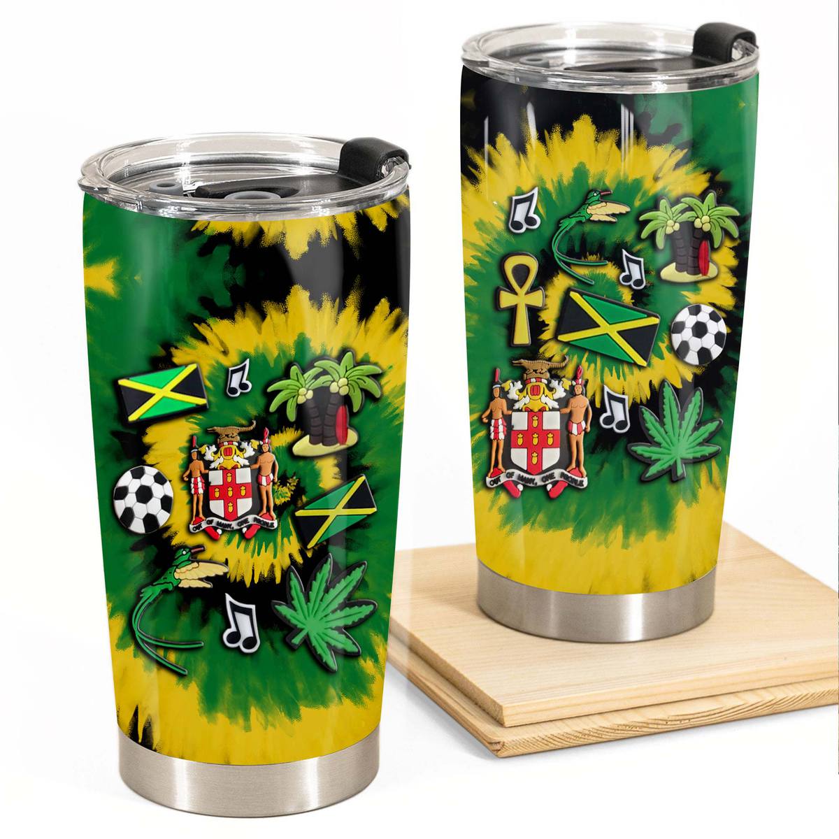 Jamaican Girls Are Sunshine Personalized Tumbler - Teezalo