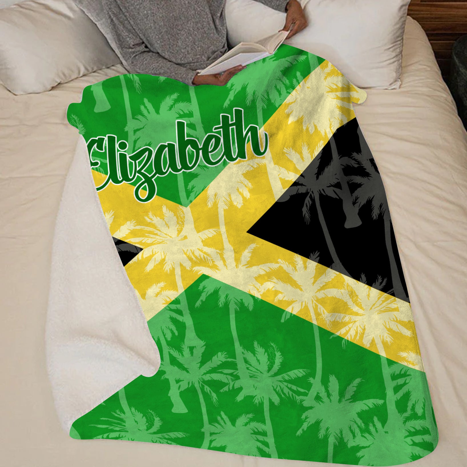 Custom Jamaica Blanket With Symbols