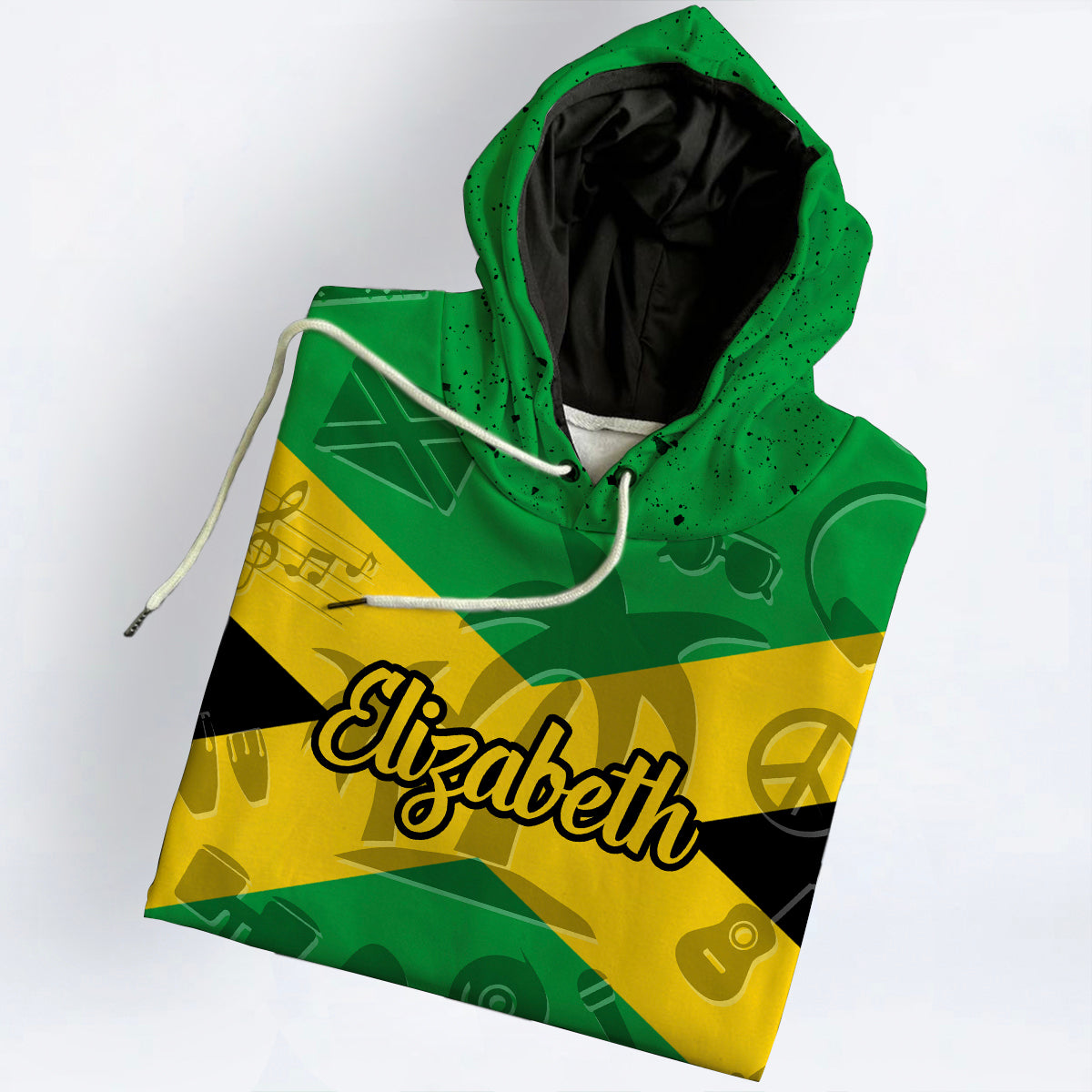 Jamaican color hoodies hot sale