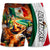 Custom Mexico Men's Beach Short With Mexican Symbols