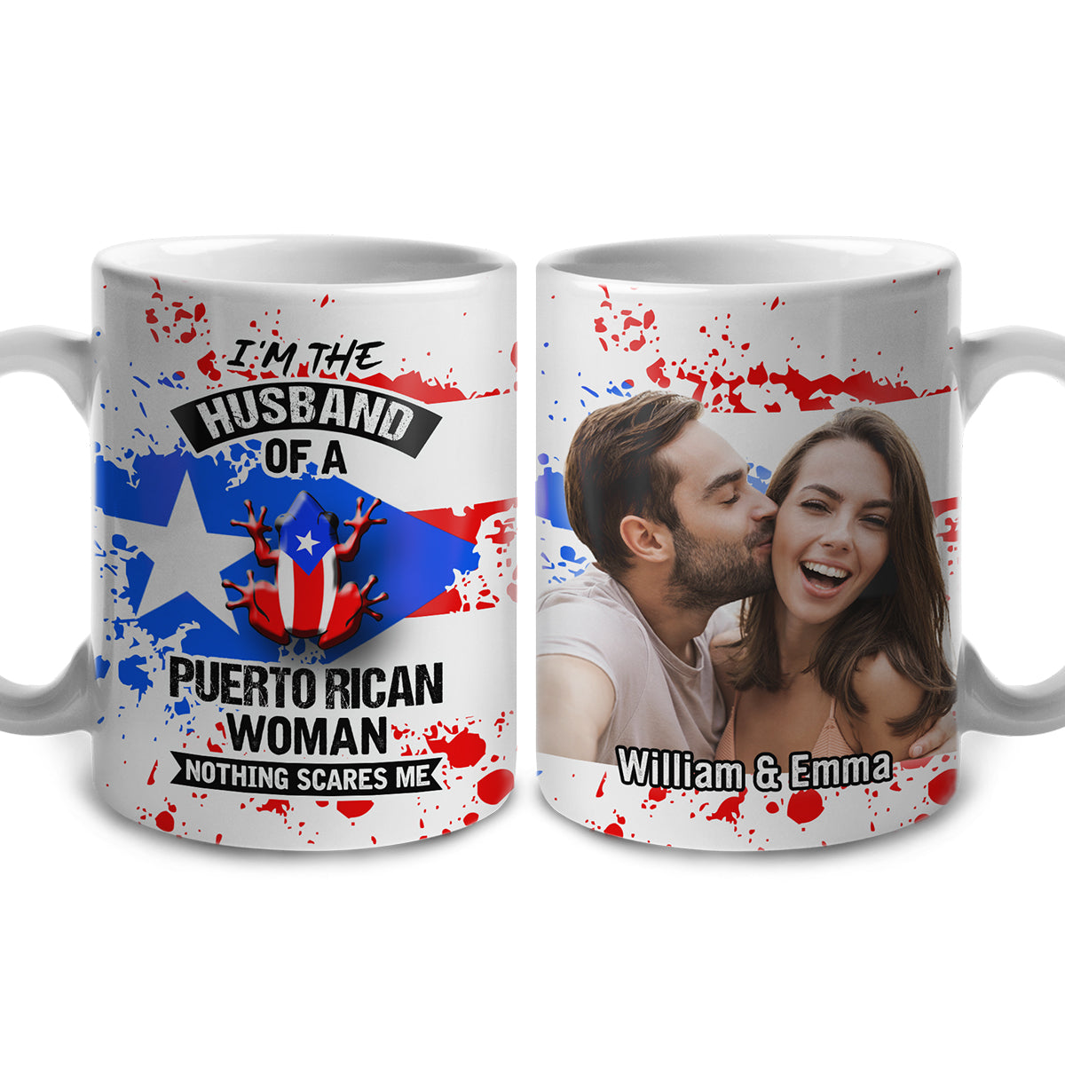 Custom Puerto Rico 11 Oz Mug Gift For Your Husband. This mug is a perfect gift for your husband. Besides, you can customize name.