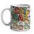 Cat Dad Customized Coffee Mug Cup