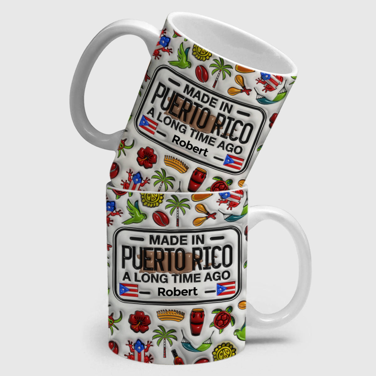 Made In Puerto Rico A Long Time Ago Customized Coffee Mug Cup