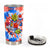 Puerto Rico Personalized Tumbler With Symbols Tie Dye