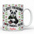 I Just Freaaking Love Pandas Personalized Coffee Mug Cup