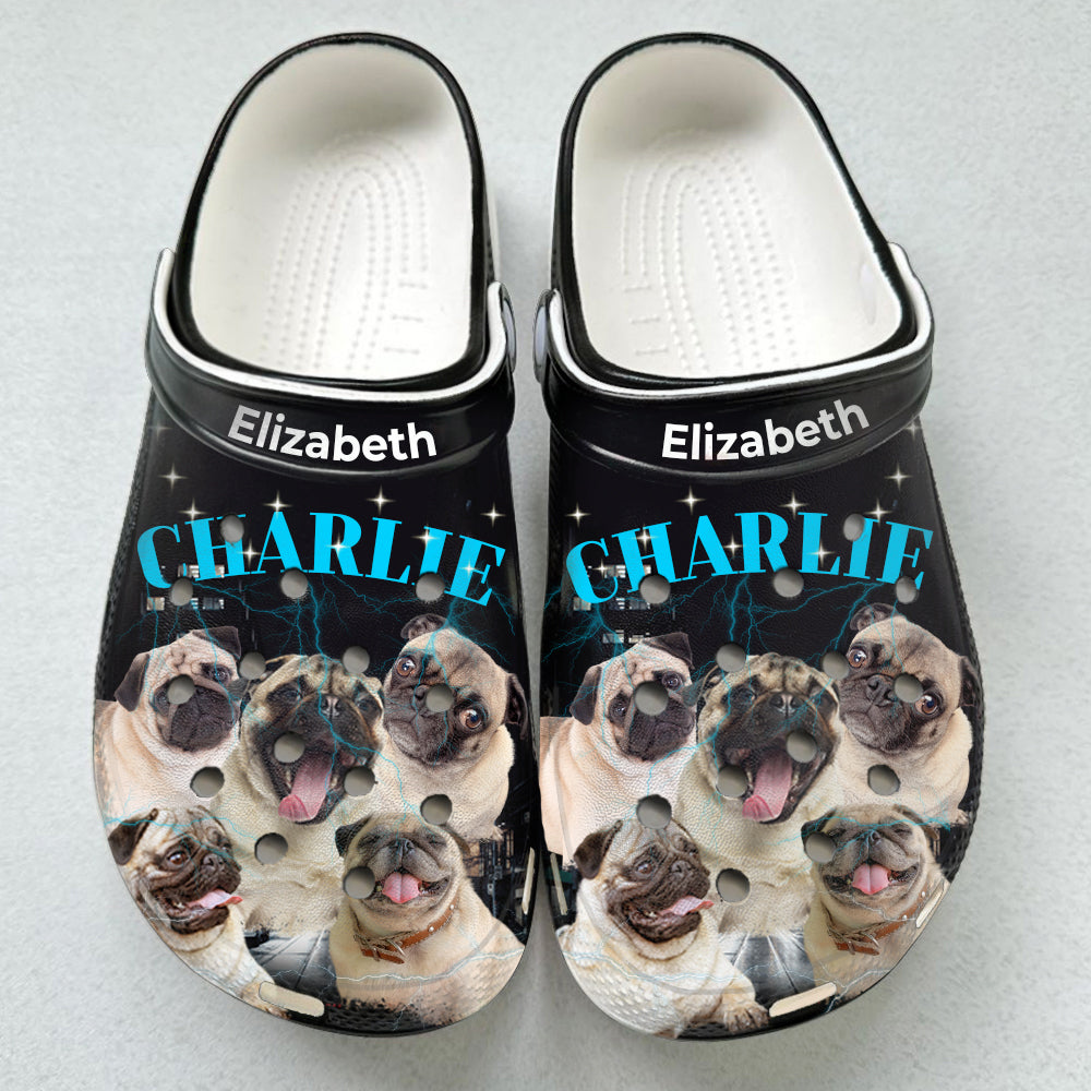 Personalized Pet Cat Dog Face Clogs Shoes - Teezalo