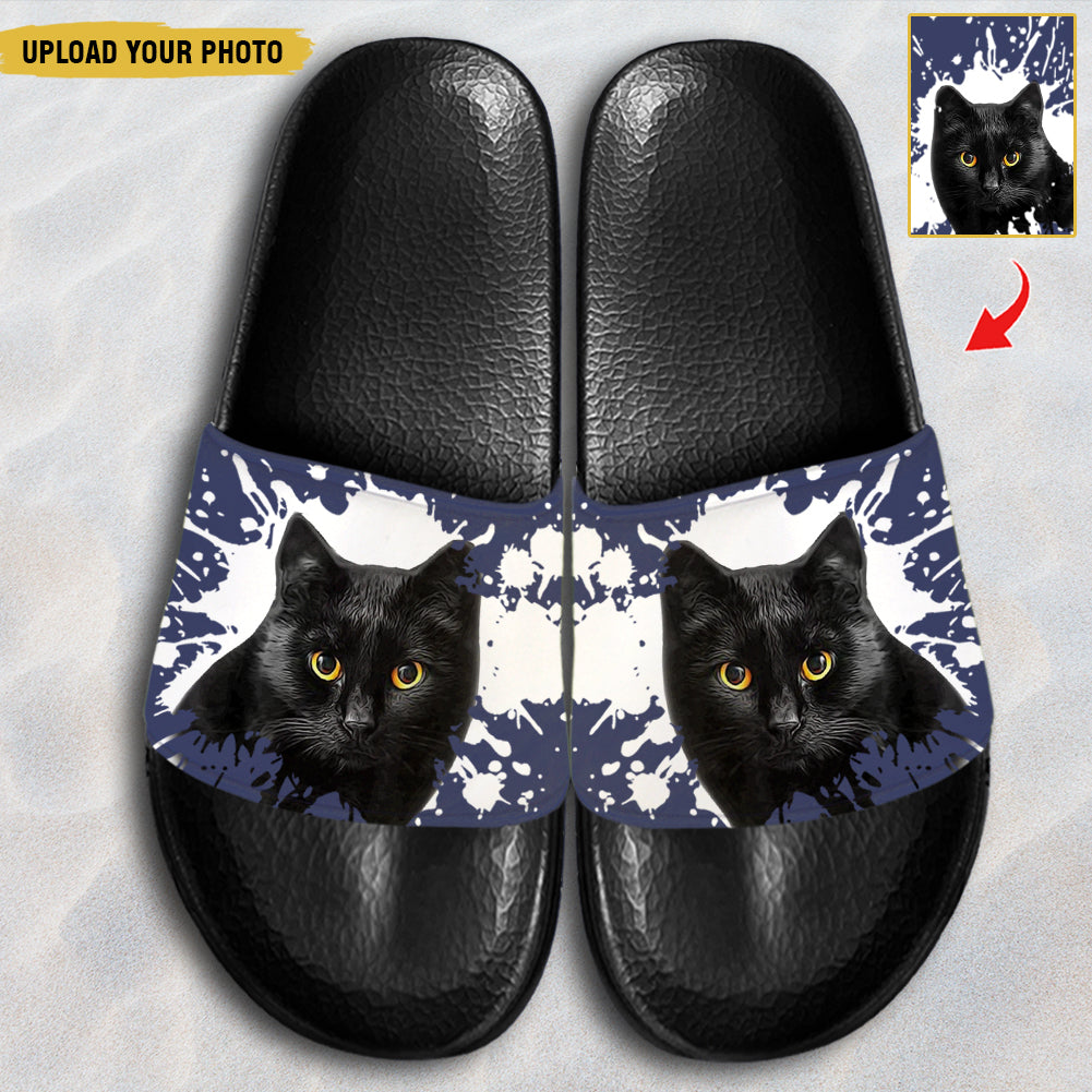 Personalized Pet Cat Dog Face Clogs Shoes - Teezalo
