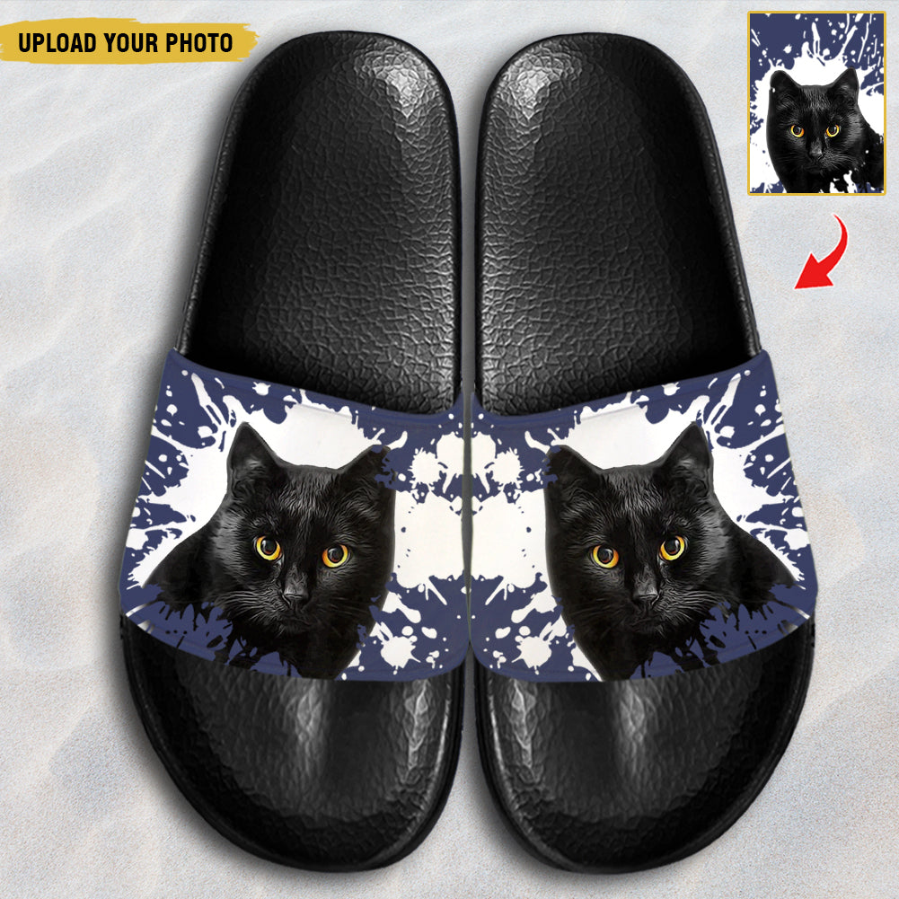 Slippers with your online dog's face