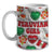 Peru Peruvian Girl Coffee Mug Cup With Custom Your Name