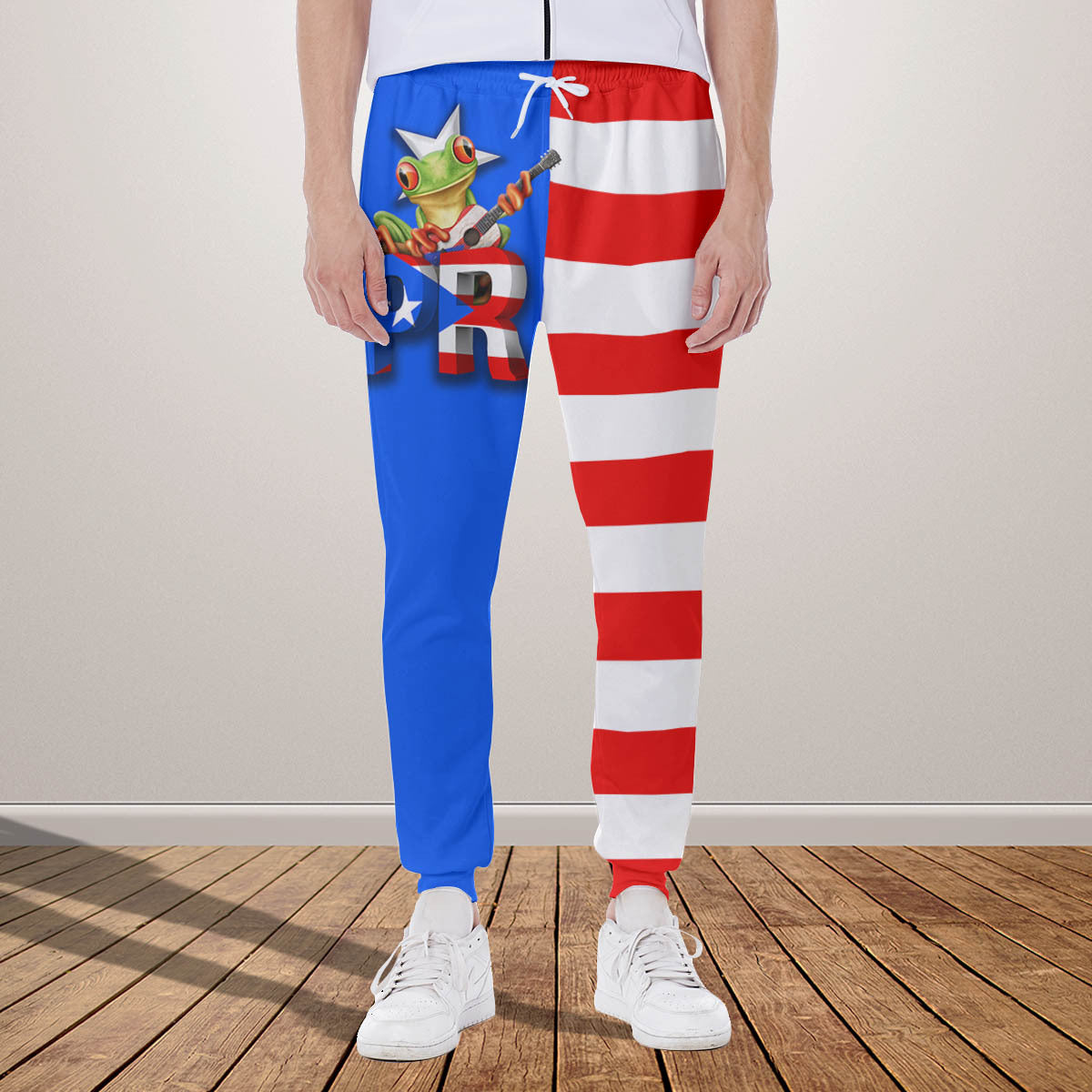 Puerto Rico PR Sweatpants With Frog