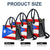 Custom Puerto Rico Leather Handbag Purse With Your Name