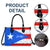 Custom Puerto Rico Leather Handbag Purse With Your Name