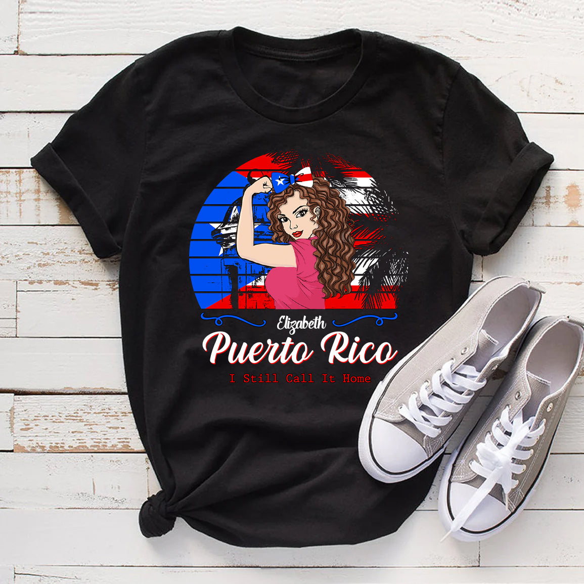 Custom Puerto Rico I Still Call It Home T-shirt