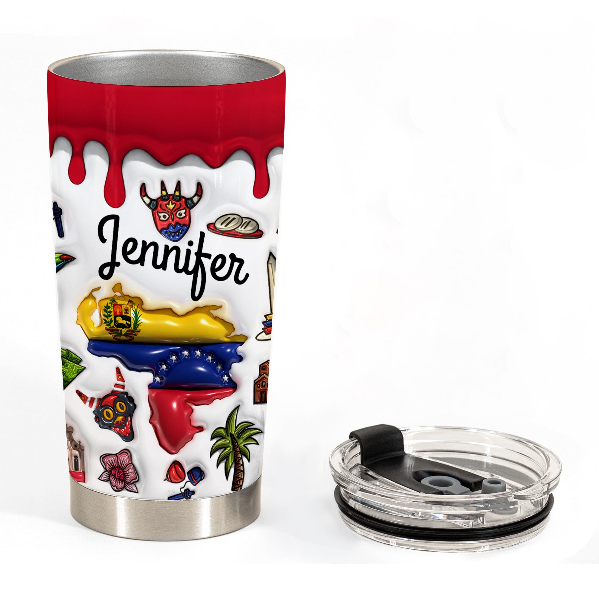 Custom Venezuela Tumbler For Venezuelan Gifts