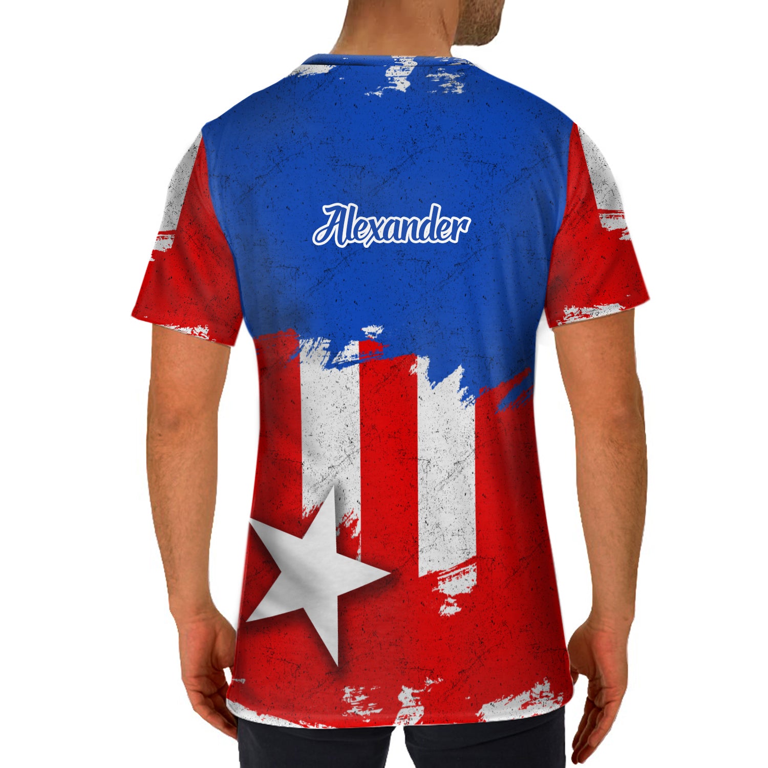 Puerto Rico Flag Cover Personalized Shirt For Puerto Rican